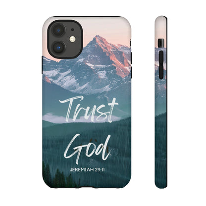 Trust God — Jeremiah 29:11 Mountain