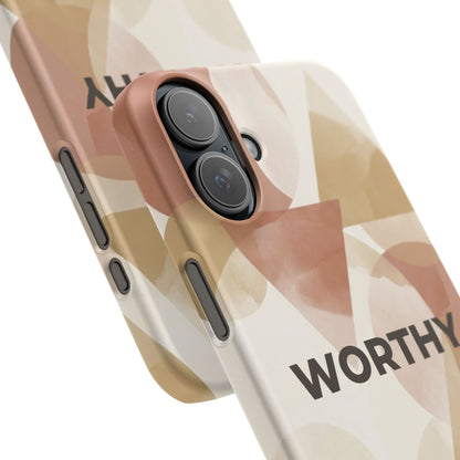 Worthy Abstract  — Snap Case