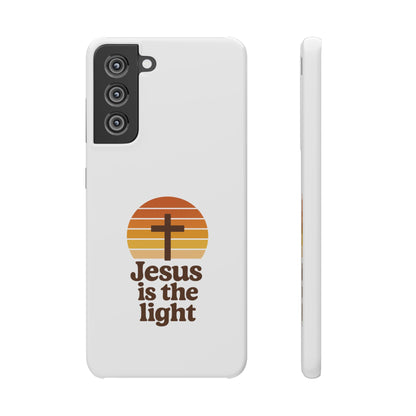 Jesus Is the Light Phone Case