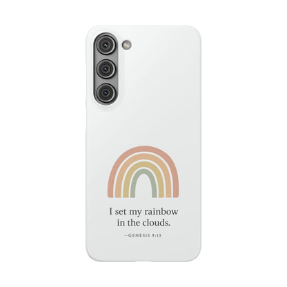 My Rainbow in the Clouds - Snap Case