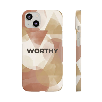 Worthy Abstract  — Snap Case