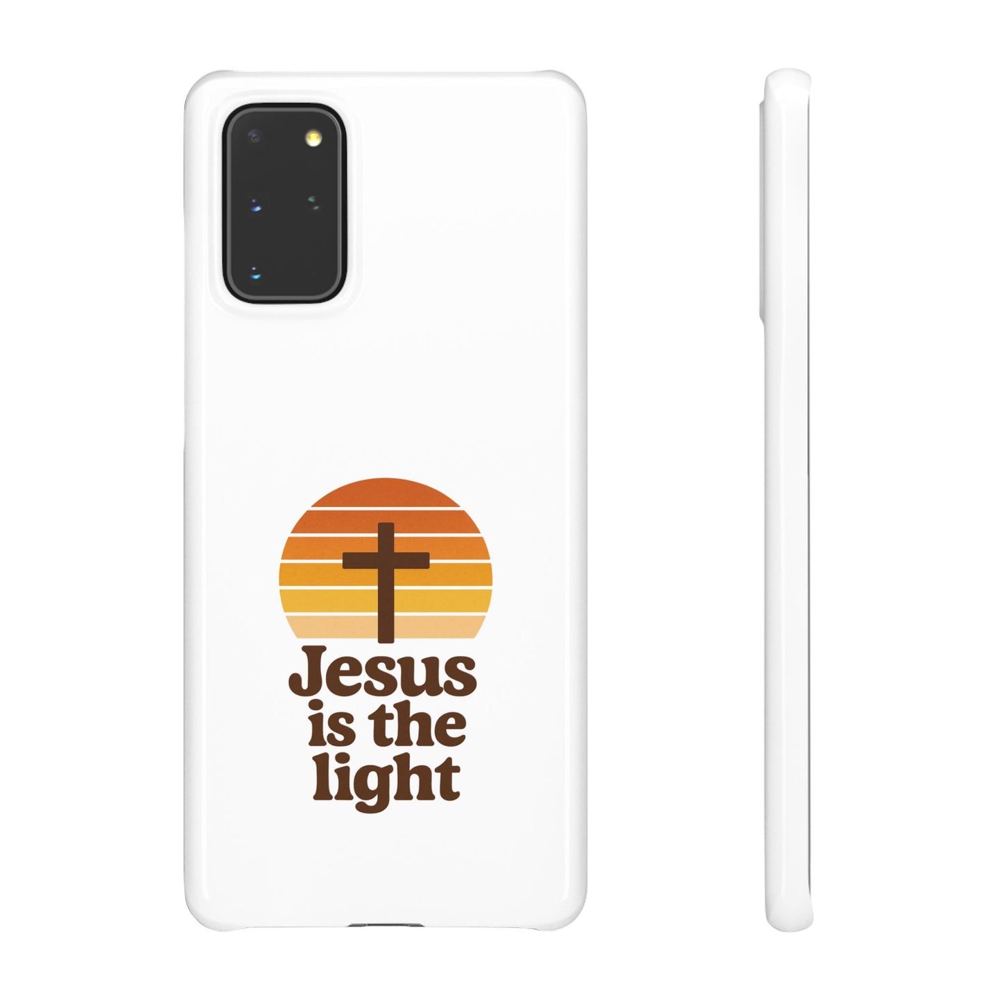 Jesus Is the Light Phone Case