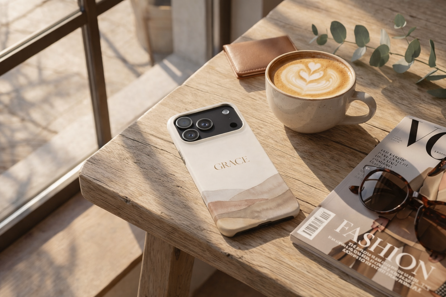 Grace Watercolor Mountains Tough Phone Case