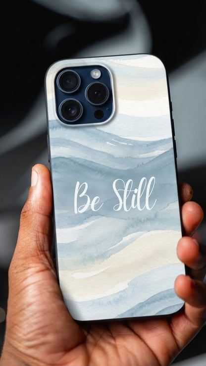 Be Still Blue Watercolour - Tough Case