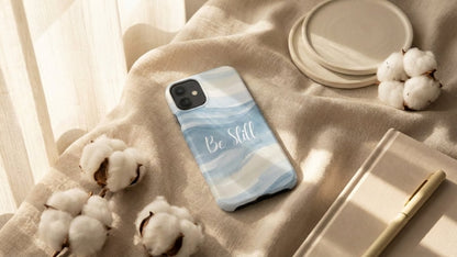 Be Still Blue Watercolour - Tough Case
