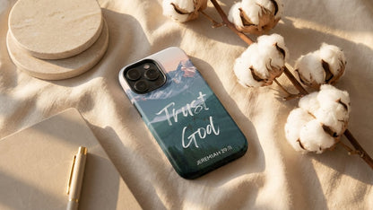 Trust God Mountain Scripture (Jeremiah 29:11)